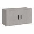 Mobile Porta TV a Parete Grigio Cemento 80 × 34,5 × 40 cm, Arredo, Tavolino per TV，Mobile Porta TV Soggiorno，Mobiletto Basso per TV da Salotto