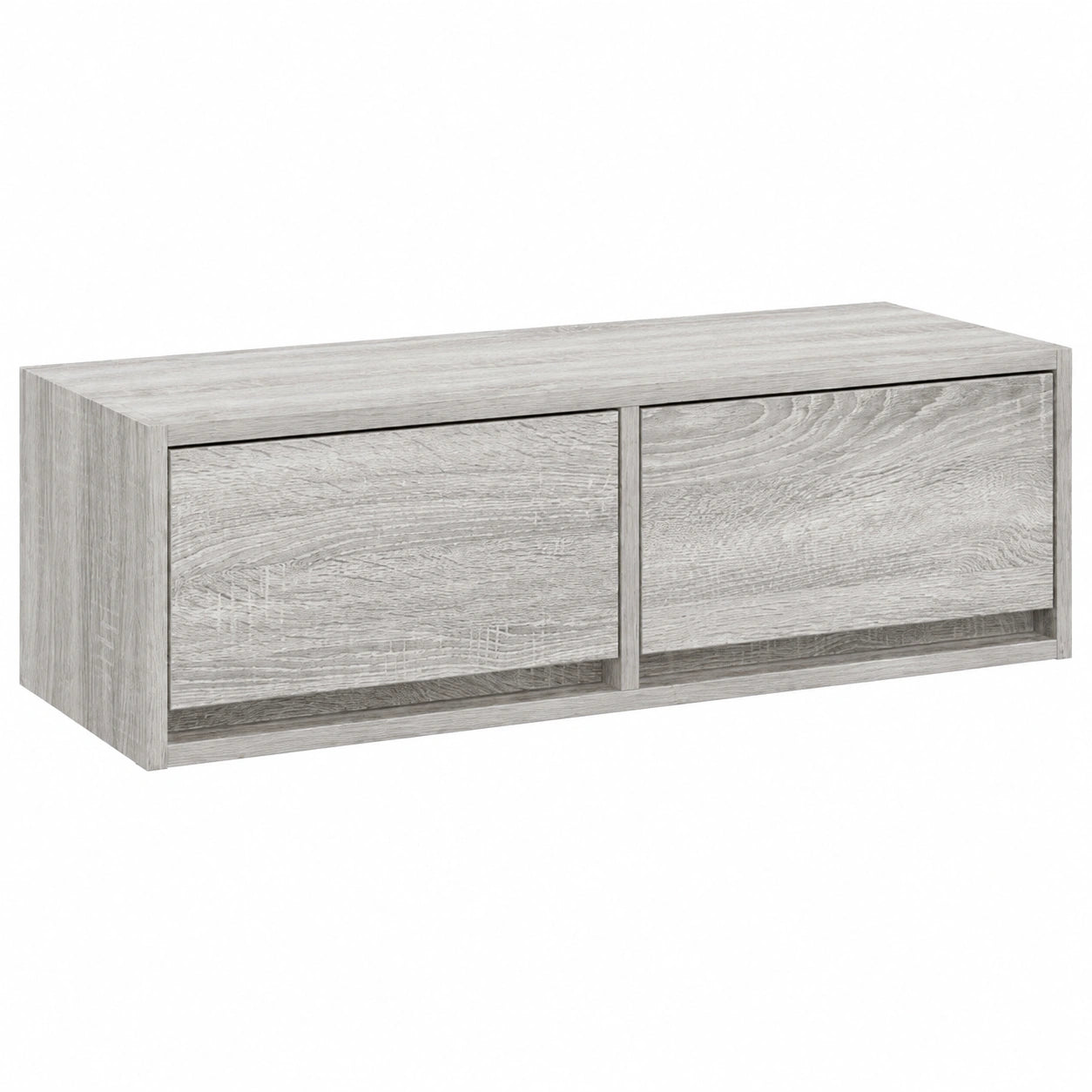 Mobile Porta TV Grigio Sonoma 80 × 31 × 25,5 cm Legno Multistrato, Mobile Porta TV Mobiletto Basso per TV per Tavolino da Salotto Industriale