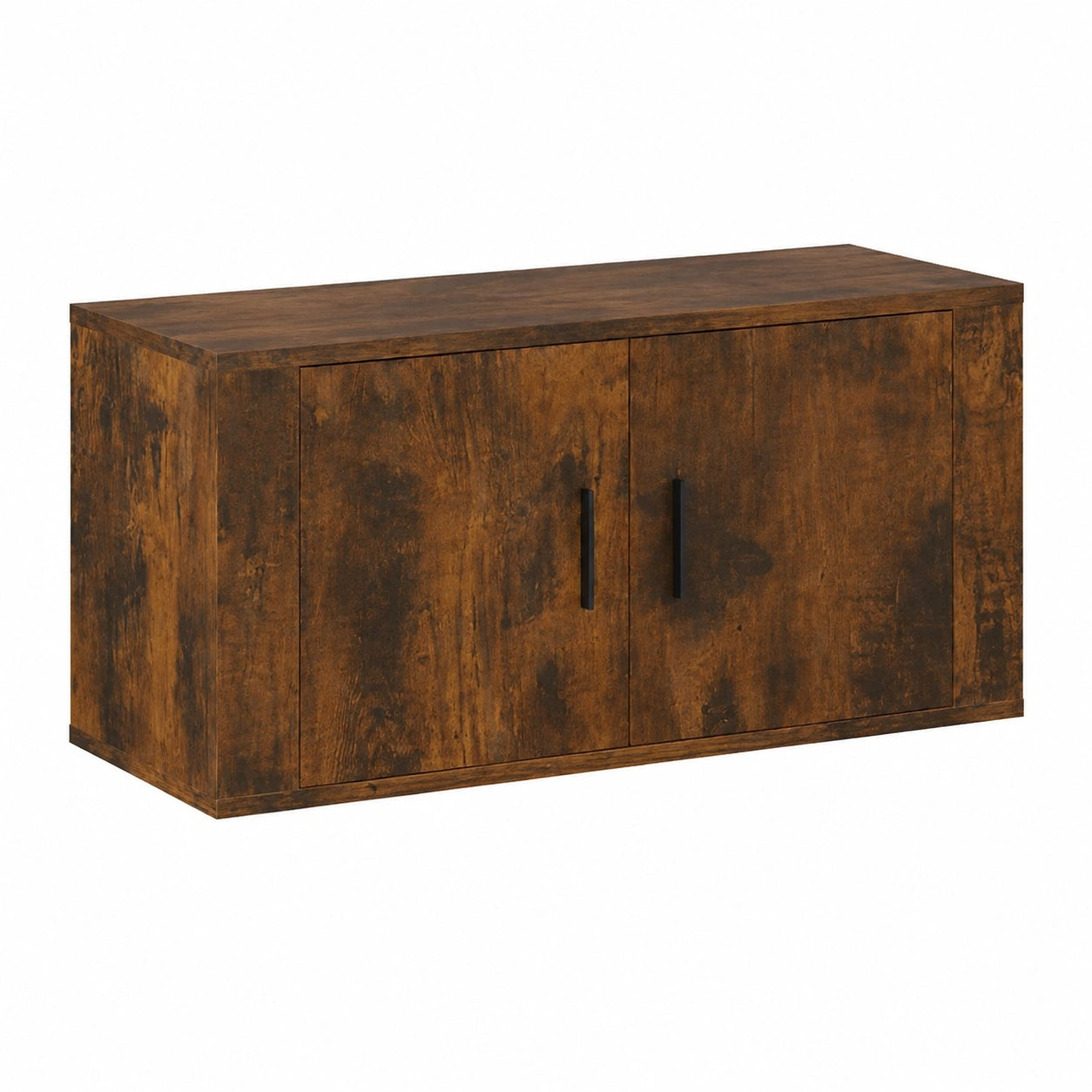 Mobile Porta TV a Parete Rovere Fumo 80 × 34,5 × 40 cm, Arredo, Tavolino per TV，Mobile Porta TV Soggiorno，Mobiletto Basso per TV da Salotto